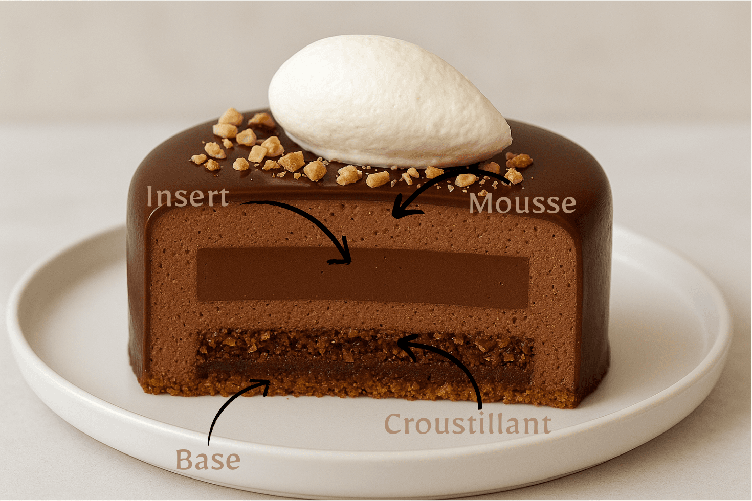 Entremet sur mesure